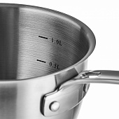 Ковш с крышкой Esprado 1,6 л Fuerte FRT16SE109 Ковш с крышкой Esprado 1,6 л Fuerte FRT16SE109