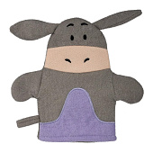 Мочалка для нежной и чувствительной кожи Зверушки 23х21 см (лягушка, заяц, хрюшка, бегемот, корова, ослик) Банные штучки Мочалка для нежной и чувствительной кожи Зверушки 23х21 см (лягушка, заяц, хрюшка, бегемот, корова, ослик) Банные штучки