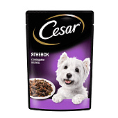 Влажный корм Cesar ягненок с овощами 85г