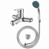 Смеситель для ванны Breeze с коротким изливом с аксессуарами BZ54acs Смеситель для ванны Breeze с коротким изливом с аксессуарами BZ54acs