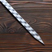 Шампур узбекский для люля кебаб широкий 60см/2см с деревянной ручкой 4981232 Шампур узбекский для люля кебаб широкий 60см/2см с деревянной ручкой 4981232