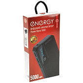  Внешний аккумулятор Energy Power Bank 5000 черный 