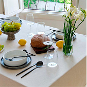  Скатерть (лен) 136х220 Этель ECO молочный 9631135 