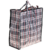 Сумка хозяйственная на молнии, 45 л, цвет чёрный Сумка хозяйственная на молнии, 45 л, цвет чёрный