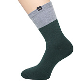  Мужские носки арт. 2423, р. 25-27, зеленый/серый 