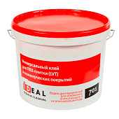 Клей универсальный Ideal 701 для рулонных и модульных (LVT) напольных покрытий из ПВХ 1кг Клей универсальный Ideal 701 для рулонных и модульных (LVT) напольных покрытий из ПВХ 1кг