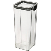 Контейнер с крышкой "два замка", Д90 Ш90 В245, 1800 мл, прозрачный Muj-13 Контейнер с крышкой "два замка", Д90 Ш90 В245, 1800 мл, прозрачный Muj-13