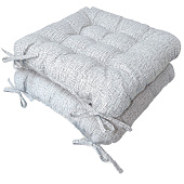 Подушка на стул 40х40 Sonnet Рогожка Лен Подушка на стул 40х40 Sonnet Рогожка Лен