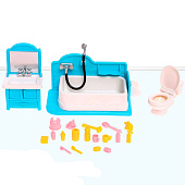 Набор игровой "Зверята. Ванная комната" с аксессуарами 9049744 Набор игровой "Зверята. Ванная комната" с аксессуарами 9049744