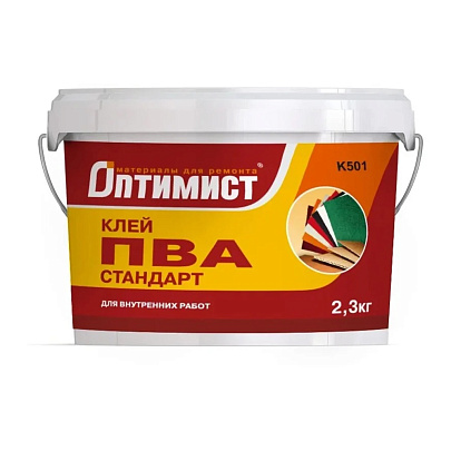 Клей ПВА Оптимист 2,3 кг Клей ПВА Оптимист 2,3 кг