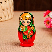 Матрешка дерево «Платочек», 5-кукольная, 10-13 см, ручная роспись, 5492843