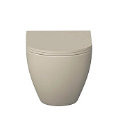 Унитаз подвесной бежевый матовый безободковый 485х360х375 GR-4455BEMS Grossman Унитаз подвесной бежевый матовый безободковый 485х360х375 GR-4455BEMS Grossman