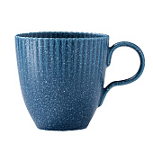 Кружка Доляна «Коралл», 350 мл, фарфор, синяя 10473044 Кружка Доляна «Коралл», 350 мл, фарфор, синяя 10473044