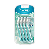 Бритвы одноразовые GILLETTE VENUS 3 SENSITIVE DISPO 4шт. Бритвы одноразовые GILLETTE VENUS 3 SENSITIVE DISPO 4шт.