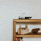 Обои 1.06х10м Romarta арт.106-102-43 Звезды на белом /Moda Interio Обои 1.06х10м Romarta арт.106-102-43 Звезды на белом /Moda Interio