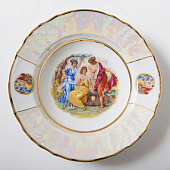  Тарелка глубокая 23 см Thun Bernadotte, декор "Мадонна, перламутр" БЕР0021 
