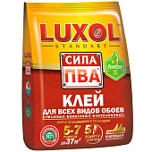  Клей обойный LUXOL сила ПВА Стандарт для всех видов обоев 200 г 
