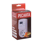  Блок защиты по напряжению Ресанта АЗМ-16AРД регулируемый (с дисплеем, в розетку) 