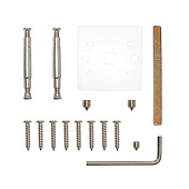  Накладка фиксатор Code Deco Slim WC-3016-WM, матовый белый 