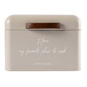  Хлебница, 20х20х14 см,  бежевая, Retro ANLAF-SW8507-2BH-1 