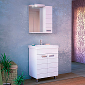 Зеркало-шкаф Cube 65 Эл. правый DC5007HZ Домино Зеркало-шкаф Cube 65 Эл. правый DC5007HZ Домино