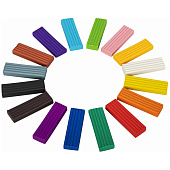 Пластилин 16 цв. классический Brauberg Kids, 320 г, со стеком, 106508 Пластилин 16 цв. классический Brauberg Kids, 320 г, со стеком, 106508