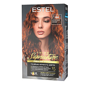 ESTEL SIGNATURE Крем-гель краска для волос 7/44 морской коралл (русый медный интенсивный)