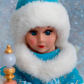  Фигура Моя Ёлочка новогодняя музыкальная Снегурочка 30х15см 275829 