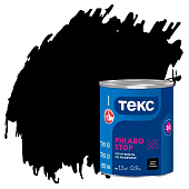  Грунт-эмаль глянцевая 3в1 РЖАВОSTOP Текс ПРОФИ черная RAL:9004 0,9кг 