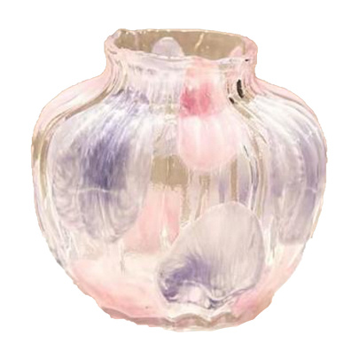  Ваза настольная 18х17 cm,стекло, 7119 