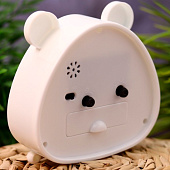  Часы-будильник «Cute ears», white 