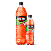Напиток безалкогольный сильногазированный Коктейль Мохито со вкусом клубники PET-бутылка 1,3 л