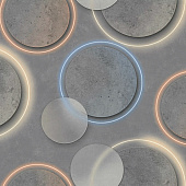  Обои 1.06х10м Пульсар арт.11285-05 Черный  /Артекс 