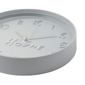  Часы настенные круг d=30 см, корпус серый, "Home", "Рубин", 3014-002 