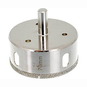 Сверло алмазное по керамике и стеклу 70мм "Hardcore" Сверло алмазное по керамике и стеклу 70мм "Hardcore"