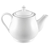  Чайник заварочный, 1 л, фарфор, белый,White Platinum MW601-RR0061 