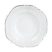 Салатник круглый 19 см Thun Bernadotte, декор "Деколь, отводка платина" БТФ0204 Салатник круглый 19 см Thun Bernadotte, декор "Деколь, отводка платина" БТФ0204