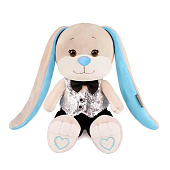 Мягкая игрушка Jack&Lin, Зайчик Жак в серебряной жилетке и брюках, 20 см Мягкая игрушка Jack&Lin, Зайчик Жак в серебряной жилетке и брюках, 20 см