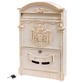 Ящик почтовый №4010В (антик белый) Аллюр Ящик почтовый №4010В (антик белый) Аллюр