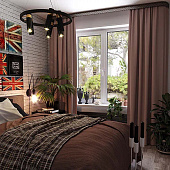 Портьера Блэкаут 200х260 Пурпур /Легранд Портьера Блэкаут 200х260 Пурпур /Легранд