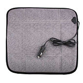 Подогрев сиденья без спинки SKYWAY Серый 12V 43х43см 2,5А-3А Подогрев сиденья без спинки SKYWAY Серый 12V 43х43см 2,5А-3А