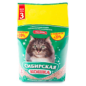 Наполнитель Сибирская Кошка, лесной для котят, 3 л Наполнитель Сибирская Кошка, лесной для котят, 3 л