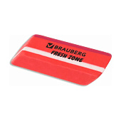  Ластик большой BRAUBERG "Fresh Zone", 60х18х12мм, цвет ассорти, прямоугольный, скошенный, 228717 