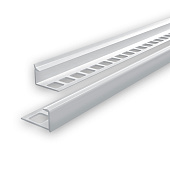 Профиль внутренний 8мм 2,7м "Деконика" 002-0 Светло-серый Профиль внутренний 8мм 2,7м "Деконика" 002-0 Светло-серый