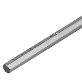 Ключ имбусовый HEX, 4мм, 45x, закаленный, никель// Сибртех Ключ имбусовый HEX, 4мм, 45x, закаленный, никель// Сибртех