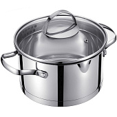 Кастрюля с крышкой со сливом 4,7л Linea TORINO 93-TOR-04 Кастрюля с крышкой со сливом 4,7л Linea TORINO 93-TOR-04