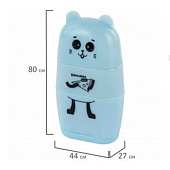 Точилка с ластиком 2 в 1 Brauberg Kids Зверушки, 2 отверстия, микс, 271989 Точилка с ластиком 2 в 1 Brauberg Kids Зверушки, 2 отверстия, микс, 271989