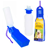  Поилка портативная прогулочная "Любимый Бро", цвет синий, 469-106 