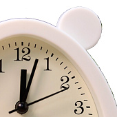  Часы-будильник «Cute ears», white 