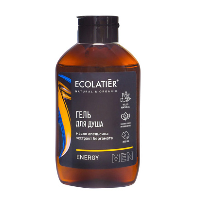  Гель для душа Ecolatier Energy, 400 мл 